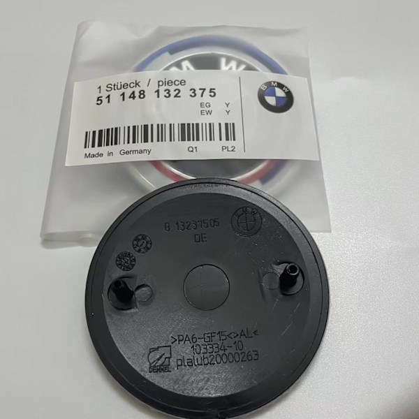 BM-W -embleemin konepellin logo 50th Anniversary Model 82mm