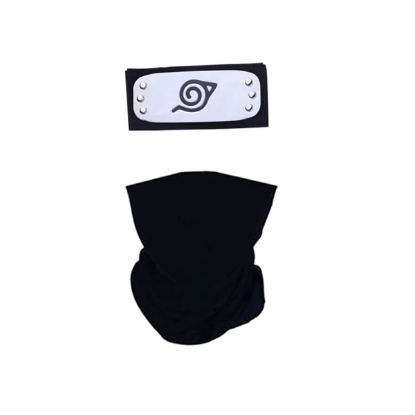 Anime Naruto Hovedbånd Sæt Kakashi Maske