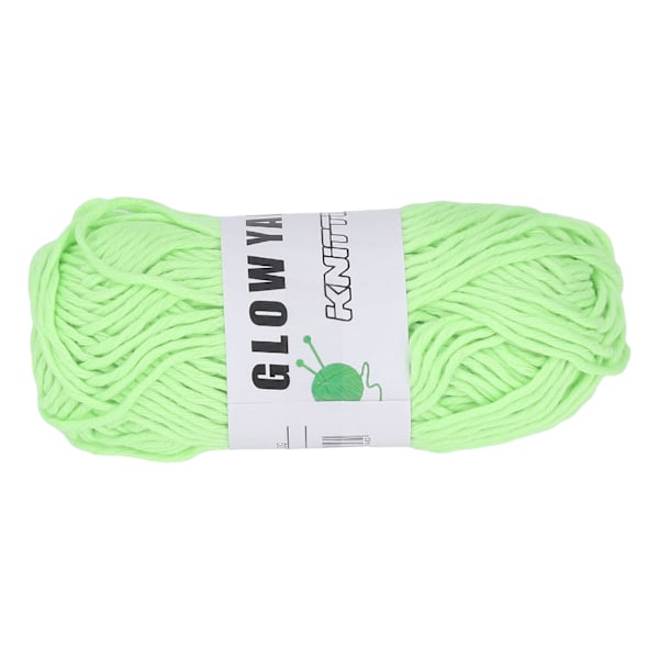 164ft Luminous Chunky Garn DIY Polyester Weave Glow Luminous Knitted Garn för Matta Tröja Mössa Färg 2