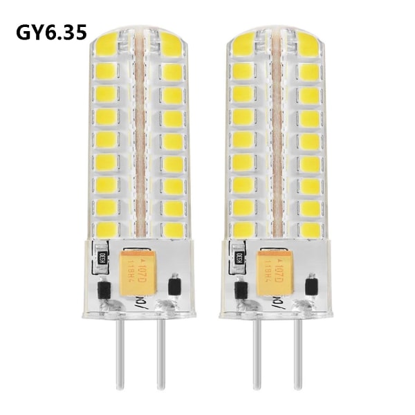 GY6.35 LED-lampa, G6.35 LED 12V, ersättningslampa för halogenlampor