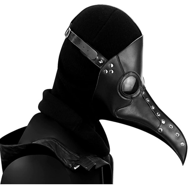 ThinkTop Pestdoktor Fågelmask lång näsa näbb Cosplay Steampunk Halloween kostym rekvisita Festival Party Dress Up Style-C Style-D