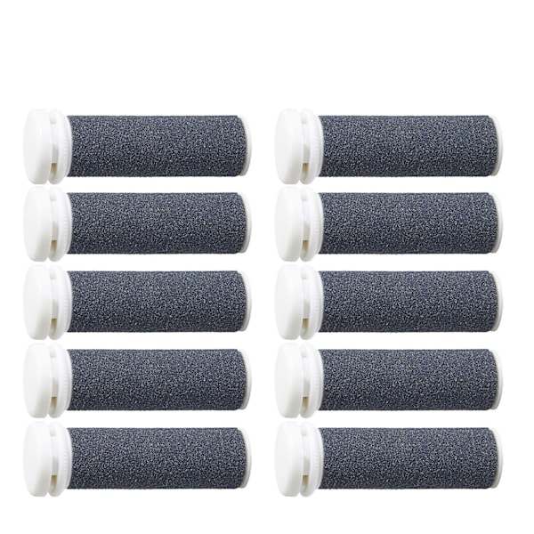 10-pack rullhuvuden kompatibla med Emjoi Micro Pedi Nano, Ersättningshuvuden{SL}