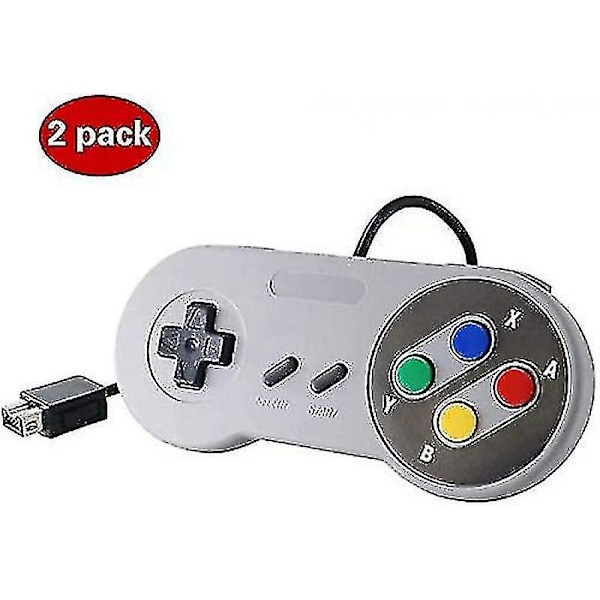 Kompatibel Trådbunden Handkontroll Kompatibel med Nya Super Nintendo Nes/snes Classic Edition Mini 2017, Klassisk Spelkontroll db