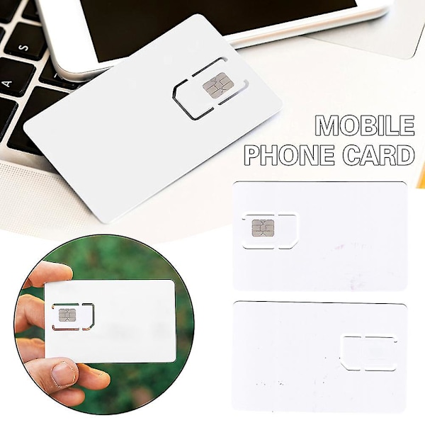 Skrivbart Blankt SIM-kort 4G LTE USIM-kort Programmerbart WCDMA GSM Micro Nano SIM-kort 2FF 3FF 4FF Til Telekomoperatør