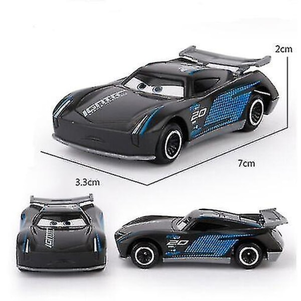 6 kpl Pixar Autot Salama McQueen Kilpa-auto Lasten Lelu Kokoelma Setti Lahja