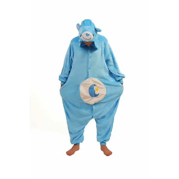Unisex Care Bear Onesiee Kigurumi Fancy Dress Kostym Huvtröjor Pyjamas Sleep Wear Z