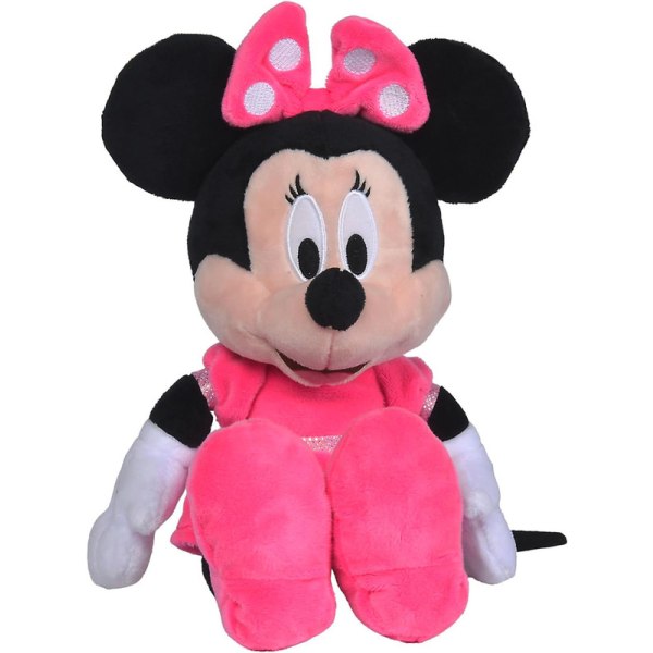 Minnie Mickey pehmolelu vaaleanpunaisella mekolla 35cm Pink 35CM