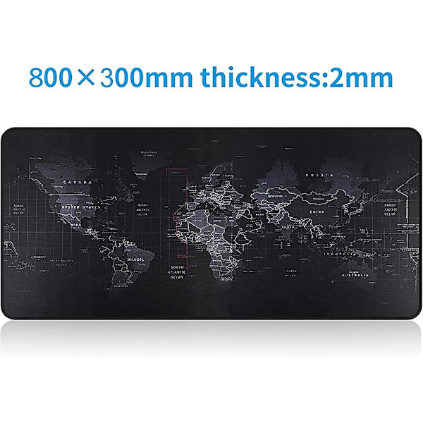 Stor Gaming Mouse Pad - 900x400x3mm (35,40x15,7x0,12 tommer) Gave