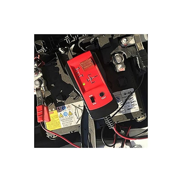 12V Bilrelæ Elektronisk Tester med Klemmer - Elektronisk Relætester til Bilreparation