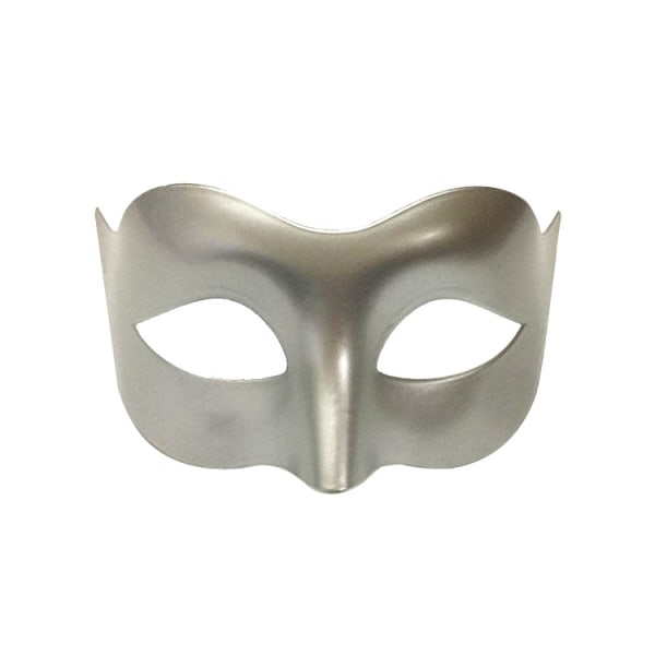 Svart Ögonmask / Mask - Halloween & Maskerad White