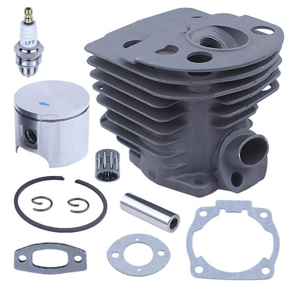 46mm Cylinder Kompatibel med Husqvarna 51 55 Rancher Ersätter Kompatibel med 503609171 503609172 med Nålpinnedämpare Kit