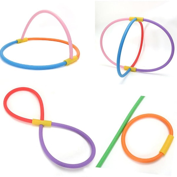 stk Pool Noodles med 2 Konnektorer 150 cm Hul Skum Pool Svømme Noodles Skum Noodles {sl}
