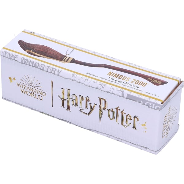 Harry Potter Nimbus 2000 hængende pynt 15,5 cm, brun