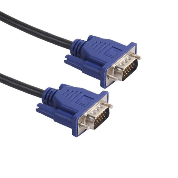 VGA-kabel, 1,5 m Svart