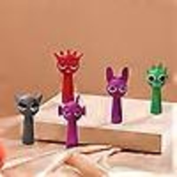 Sprunki actionfigurer, leksaker spel, kontorsfigur dekoration, presenter till barn kul