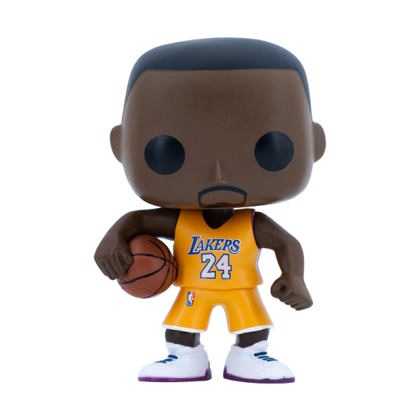 Funko popsvart Mamba Kobe Bryant basket NBA stjärna hand kontorsmodell