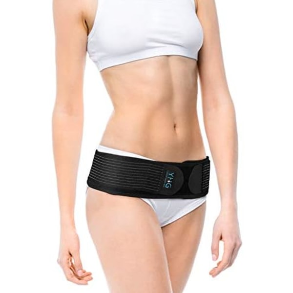 SI Sacroiliac Belt, SI Belt Support with DoubleLayer Elastic Straps, Sacroiliac Support Belt for Sc