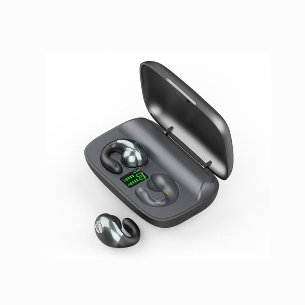 Öronklämma Benledning Bluetooth -hörlurar Trådlösa hörlurar 4(S29 Beige)