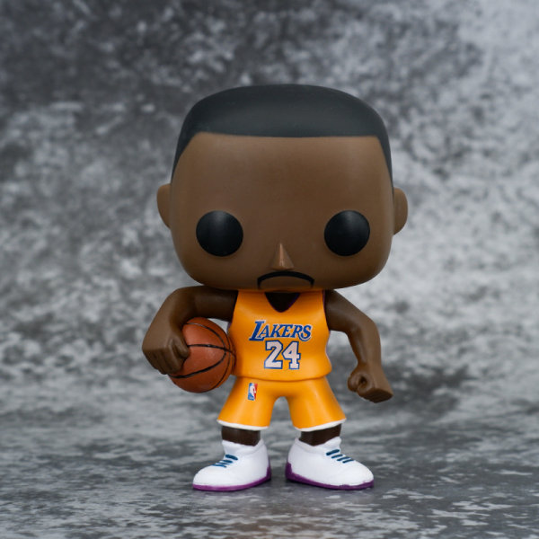 Funko popsvart Mamba Kobe Bryant basket NBA stjärna hand kontorsmodell
