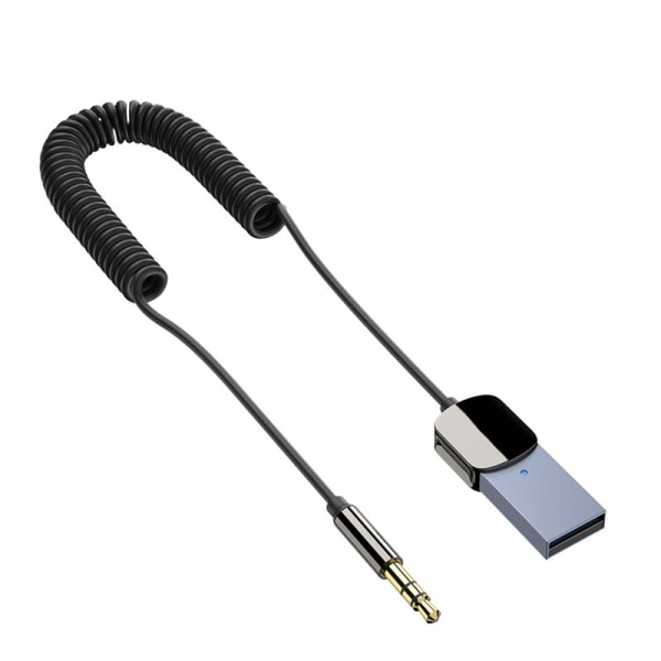 Automotive 3,5 mm jack Bluetooth-adapter krypterad kabel