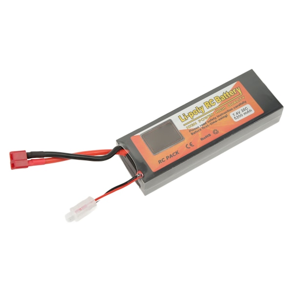 7,4 V 2S 5200 mAh 30C LiPo-akku XT60-liittimellä RC-litiumioniakku 1/8 1/10 RC-autoon RC-helikopteriin