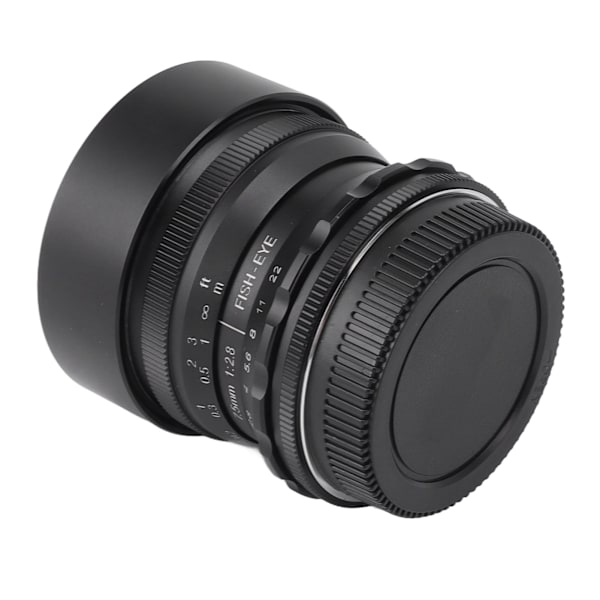 7,5 mm F2,8 II Ultravidvinkel Fisheye-objektiv för M4/3-kameror för Olympus EM1X EM13 EM53 EM10 4EP7 EPL10-kamera