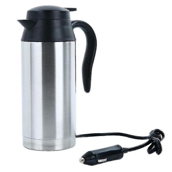 Elektrisk elkedel til bil 750ml 12v bil varevogn lastbil rejse camping udendørs 120wBY