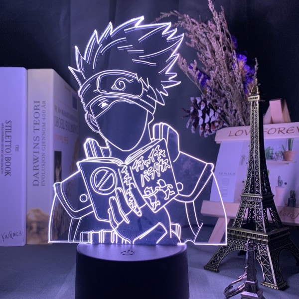 3D nattlampa Naruto Team Uzumaki Naruto LED nattlampa