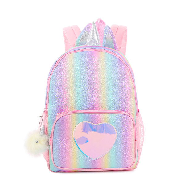 Venalisa Sateenkaari Unicorn Lasten Reppu Suuri Kapasiteetti Tytöille Kouluun