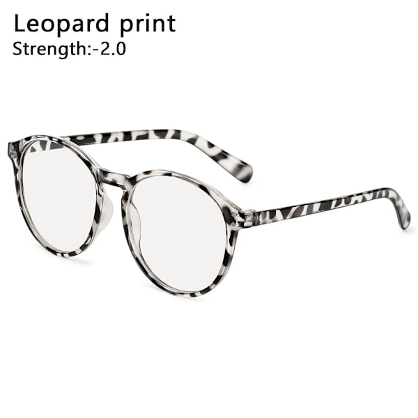 -1.0~-4.0 Myopi Briller LEOPARD PRINT STYRKE 2.00 leopard pris leopard pris leopard print Strength 2.00-Strength 2.00