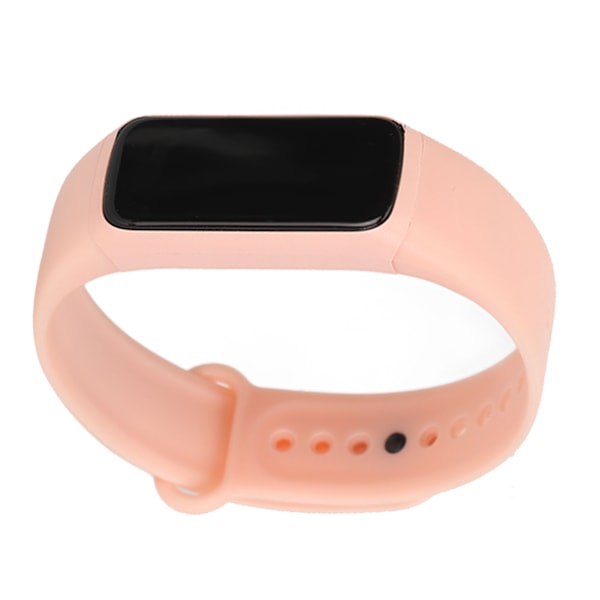 Smart armband med pulsmätning, blodtrycksövervakning, multifunktionell, exakt stegräknare, fitnessklocka