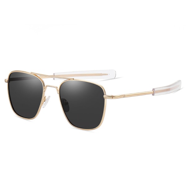 Sunglasses for men polarised metal frames with bayonet temples