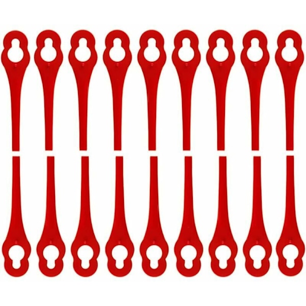 Set med 100 reservblad för trimmer Florabest LIDL FRTA 20 A1, FAT 18B2, FAT 18B3