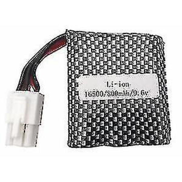 9.6V 16500 Li-ion akku 9115 9116 S911 S912 Rc-auto kuorma-auton osille 9.6V 800mah 9115 9116 Ladattava akku leikkiautoille
