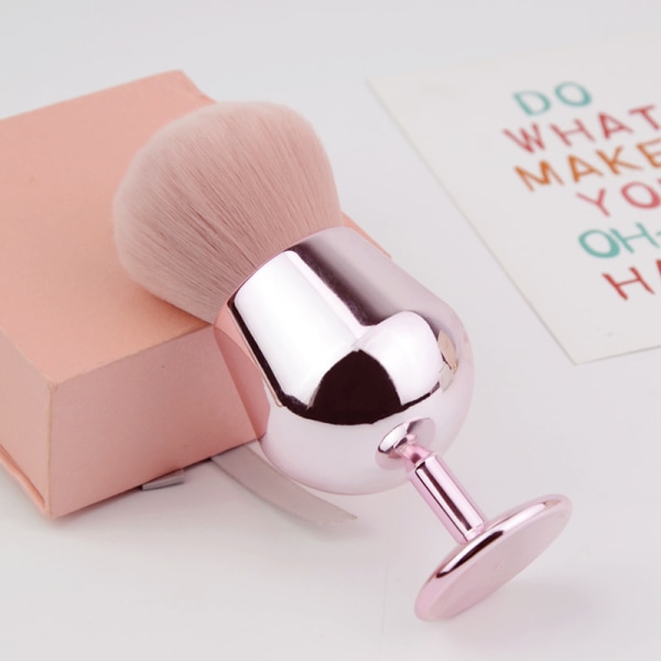 Inställning Blush Brush Makeup Brush Fluffig Makeup Brush Foundation Makeup Brushes Blush Makeup Brush Travel