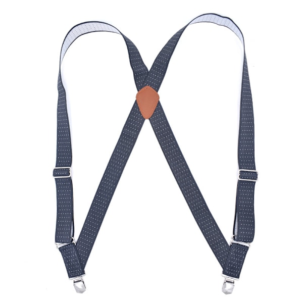 Knight strap with 2 elastic X-shaped strap clips, sturdy zipper and adjustment, strap