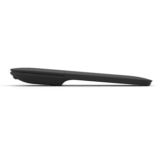 Microsoft - Arc Mouse - Bluetooth-mus til PC, bærbare computere kompatibel med Windows, Mac, Chrome OS (tynd, let, bærbar, taktil) - Sort
