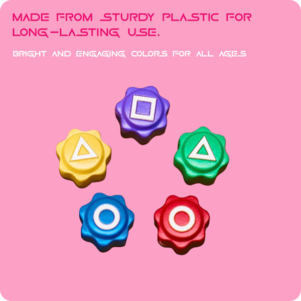 Koreanskt Traditionellt Gonggi Spel - Jack Stone Leksats Inspirerad av Squid Game 2 (5 st + Bas){EE}