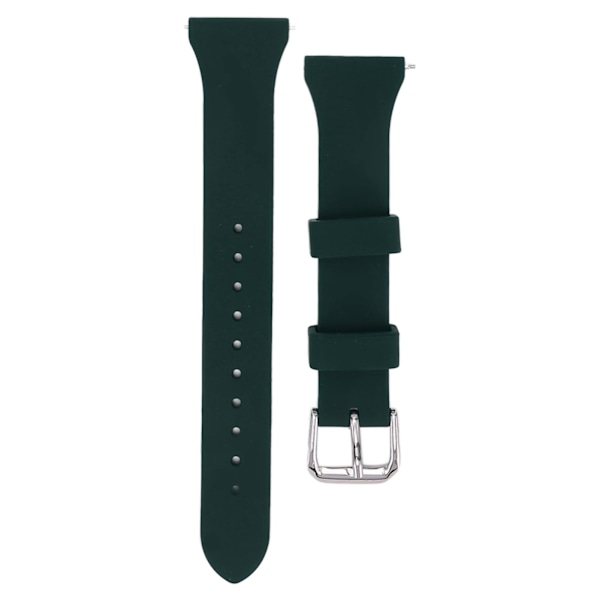 Replacement Sport Watch Band for Amazfit GTS 4 Quick Release Adjustable Silicone Watch Strap for 20mm Wide Lugs Watch Dark Green