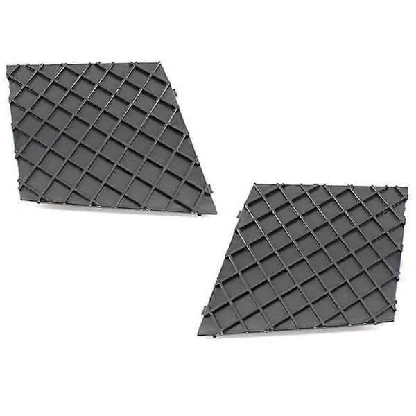 Bil Främre Stötfångare Nedre Mesh Grill Platt Trim Skydd för E60 E61 M 51117897186 51117897184 Stötfångarskydd