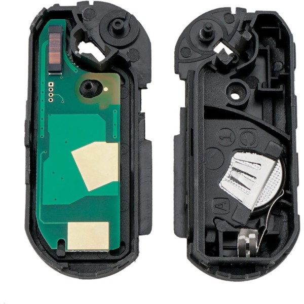 Bilnyckel med 3 knappar 433 MHz fjärrnyckel för Fiat 500 L MPV Ducato för Cit-ro-en Jum-per för Peu-ge-ot Box-er - Marelli BSI Modell 2 + Delphi BSI