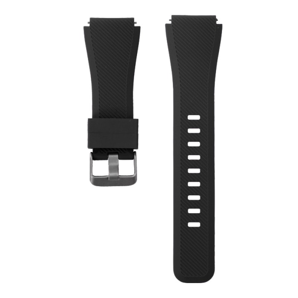 Lämplig för Samsung Twill 22mm silikonband - Svart Black