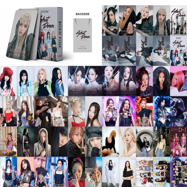 55pcs Kpop Blackpink Lomo Short