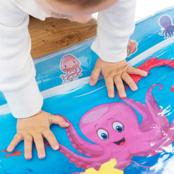 Uppblåsbar Lekmatta med Vatten - Babyleksak multifärg