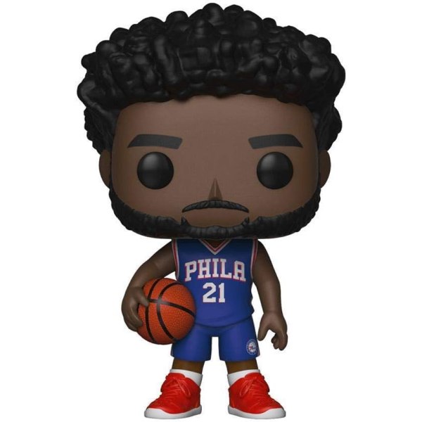 Funko Joel Embiid med blå trøje (Philadelphia 76ers)