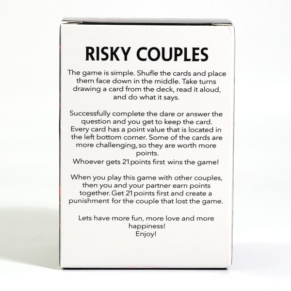 Kortspil - Sjovt parspil - Risky couple