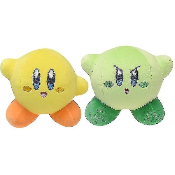 Anime Star Kirby Plyschleksaker Kawaii Söta Plyschdockor Cartoon Mjuk Peluche(flera tillgängliga) pink