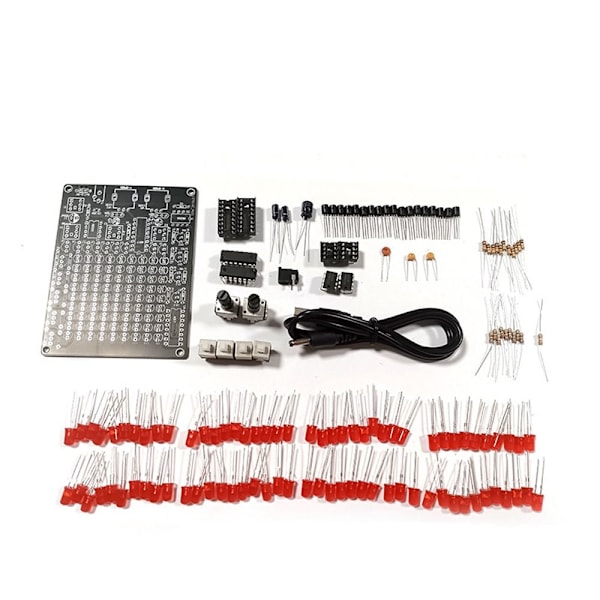 Lödningsövningskit LED Chaser Lödningskit DIY Elektronisk