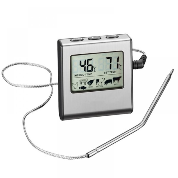 Digitalt stegetermometer ovntermometer kødtermometer{EE}