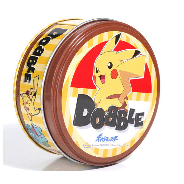 Dobble Spot It Korttipeli Lelu Metallirasia Joulu Vanhempi-Lapsi Peli dobblepokemon